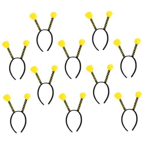 DECHOUS 10 Stück Marienkäfer Stirnband Für Erwachsene Die Stirnbänder Mit Antenne Für Cosplay Mit Halloween Frauen Haarreifen Für Erwachsene Dekorationen Für Mädchen Biene DECHOUS 10 Stück Marienkäfer Stirnband Für Erwachsene Die Stirnbänder Mit Antenne Für Cosplay Mit Halloween Frauen Haarreifen Für Erwachsene Dekorationen Für Mädchen Biene von DECHOUS