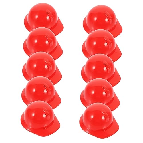 DECHOUS 10 Stück Mini Baumütze Für Mädchen Und Mini Puppenmütze Hüte Bastelbedarf Kleine Bunte Hüte Für Bauhelme Winzige Dose Halloween Baumütze Roter Kunststoff DECHOUS 10 Stück Mini Baumütze Für Mädchen Und Mini Puppenmütze Hüte Bastelbedarf Kleine Bunte Hüte Für Bauhelme Winzige Dose Halloween Baumütze Roter Kunststoff von DECHOUS