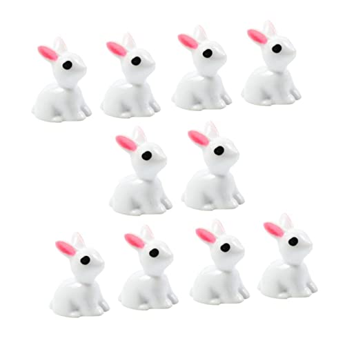 DECHOUS Miniatur Hase Garten Dekorationen Niedliche Weiße Kaninchen Figuren Für Miniatur Landschaften Und Fairy Garden Deko Perfekt Für Garten Kits Und Kreative Arrangements DECHOUS Miniatur Hase Garten Dekorationen Niedliche Weiße Kaninchen Figuren Für Miniatur Landschaften Und Fairy Garden Deko Perfekt Für Garten Kits Und Kreative Arrangements von DECHOUS