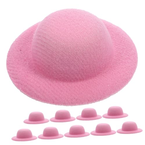 DECHOUS 10 Stück Mini-Strohhut Mini-strohhüte Geburtstag Winzig Artikel Rustikal Bunt Nachahmung Kleine Strohhüte Basteln Puppe Für Gestrickt Gewebte Mini-hüte Schmücken Eva Rosa DECHOUS 10 Stück Mini-Strohhut Mini-strohhüte Geburtstag Winzig Artikel Rustikal Bunt Nachahmung Kleine Strohhüte Basteln Puppe Für Gestrickt Gewebte Mini-hüte Schmücken Eva Rosa von DECHOUS