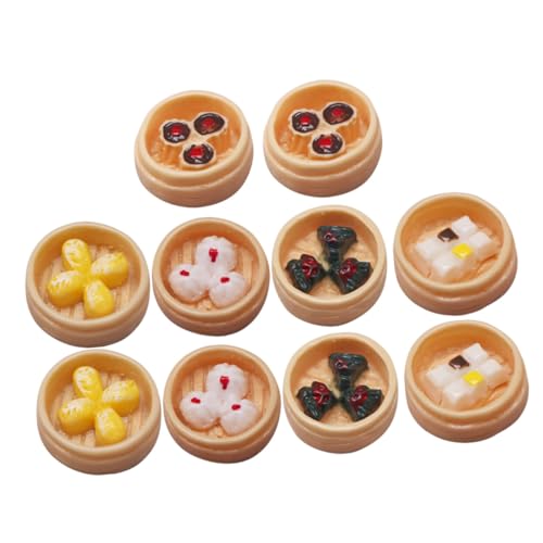 DECHOUS 10 Stück Miniatur winzig Puppenessen Lebensmittel im Maßstab 1:12 Mini-Essen puppenhauszubehör Simulation Lebensmittel Falsche Dessert-Foto-Requisiten Mini-Food-Dekoration Harz DECHOUS 10 Stück Miniatur winzig Puppenessen Lebensmittel im Maßstab 1:12 Mini-Essen puppenhauszubehör Simulation Lebensmittel Falsche Dessert-Foto-Requisiten Mini-Food-Dekoration Harz von DECHOUS