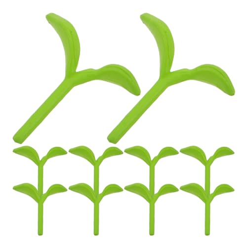 DECHOUS 10 Stück Modell eines Sojasprossenblattes gefälschte Pflanzenverzierung lustig künstlich Lifelike Pflanzenmodell Mikrolandschaftspflanze Anlage Fee Plastik Green DECHOUS 10 Stück Modell eines Sojasprossenblattes gefälschte Pflanzenverzierung lustig künstlich Lifelike Pflanzenmodell Mikrolandschaftspflanze Anlage Fee Plastik Green von DECHOUS
