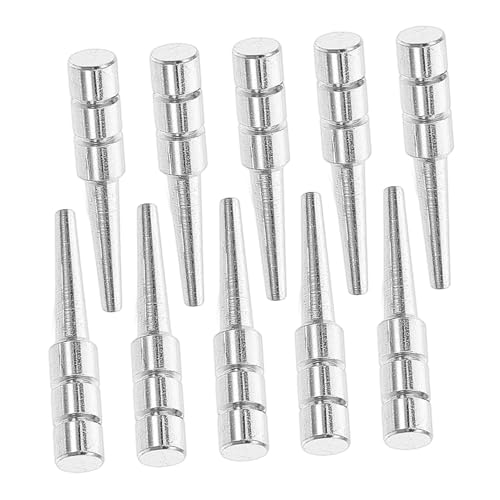 DECHOUS 10 Stück Punktestift Cribbage-heringe Multifunktionale Partiturklammern Krippenklammern Einzigartig Karte Anbindung Individuelle Krippenklammern Spiel Tragbar Metall Silver von DECHOUS