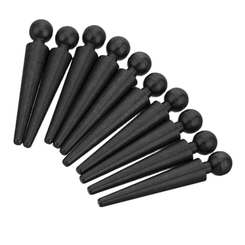 DECHOUS 10 Stück Punktestifte Für Das Spiel Krippenklammern Aus Metall Zubehör Für Brettspiele Krippenbrettklammern Krippenklammern Einzigartig Cribbage-heringe Krippenzubehör Eisen Black von DECHOUS