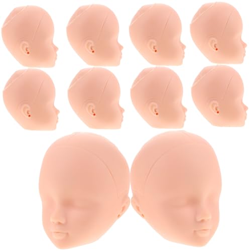 DECHOUS 10 Stück Puppenkopf Anziehen Üben Nur Gruselige Puppenköpfe Make-up-Puppe Miniaturpuppenköpfe Puppengesichter Herstellung Klein Malen Groß Winzige Puppenköpfe Zeichnung Plastik DECHOUS 10 Stück Puppenkopf Anziehen Üben Nur Gruselige Puppenköpfe Make-up-Puppe Miniaturpuppenköpfe Puppengesichter Herstellung Klein Malen Groß Winzige Puppenköpfe Zeichnung Plastik von DECHOUS
