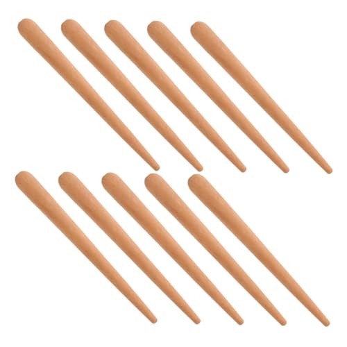 DECHOUS 10 Stück Rhythmusstäbe Aus Holz, Musikalische Schlaginstrumente, Rhythmusstäbe Aus Natürlichem Hartholz Für Kinder, Guiro-Werkzeuge, Musikunterricht, Familienzusammenhalt DECHOUS 10 Stück Rhythmusstäbe Aus Holz, Musikalische Schlaginstrumente, Rhythmusstäbe Aus Natürlichem Hartholz Für Kinder, Guiro-Werkzeuge, Musikunterricht, Familienzusammenhalt von DECHOUS