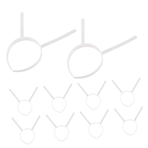DECHOUS Bastelbedarf 10 Stück Stirnband-basis Unbemalte Rahmen Antennen-haarband Für Cosplay Und Dekorationen DECHOUS Bastelbedarf 10 Stück Stirnband-basis Unbemalte Rahmen Antennen-haarband Für Cosplay Und Dekorationen von DECHOUS