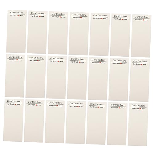DECHOUS 100 Stück Display Karten Verpackung Display Karten Ornamente Display Karten Für Schmuck von DECHOUS