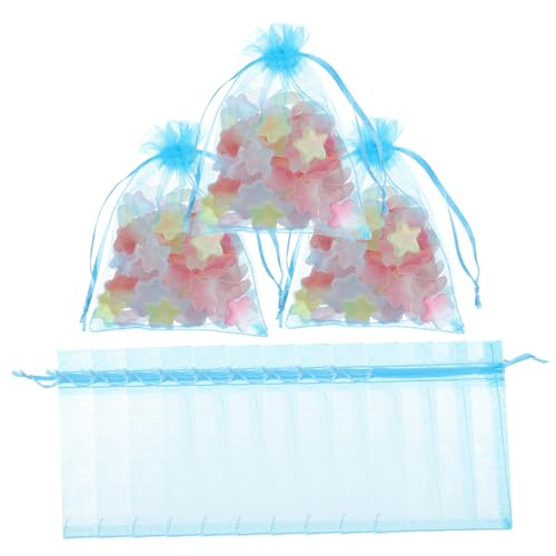 DECHOUS 100St Geschenktüte zur Taufe aufbewahrungssack aufbewahrungstüten kosmetiktasche geschenktaschen Dekorationen Ring kleine Schmuckbeutel Geschenktüten klein Organza Blue DECHOUS 100St Geschenktüte zur Taufe aufbewahrungssack aufbewahrungstüten kosmetiktasche geschenktaschen Dekorationen Ring kleine Schmuckbeutel Geschenktüten klein Organza Blue von DECHOUS