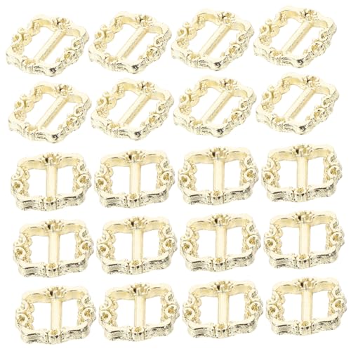 DECHOUS 100Stücke Mini Metall Verstellbare Schnalle DIY Zubehör Für Puppenbekleidung Goldene Patchwork Schnallen Für Puppenschuhe Und Bastelprojekte DECHOUS 100Stücke Mini Metall Verstellbare Schnalle DIY Zubehör Für Puppenbekleidung Goldene Patchwork Schnallen Für Puppenschuhe Und Bastelprojekte von DECHOUS