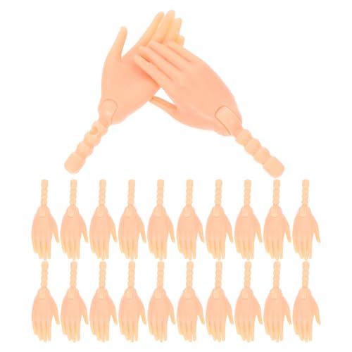 DECHOUS 10Paare Puppenhände Für Bjd Gelenkpuppe Ersatzteile Für Puppenherstellung Winzige Puppenhand Zubehör Hochwertige Falsche Hände Für Kreative Projekte DECHOUS 10Paare Puppenhände Für Bjd Gelenkpuppe Ersatzteile Für Puppenherstellung Winzige Puppenhand Zubehör Hochwertige Falsche Hände Für Kreative Projekte von DECHOUS