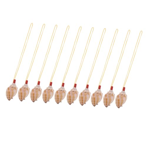 DECHOUS 10Stücke Conch Förmige Pfeife Für Geräuschmacher Als Party Favors Und Für Geburtstagsfeiern Und Freizeitaktivitäten von DECHOUS