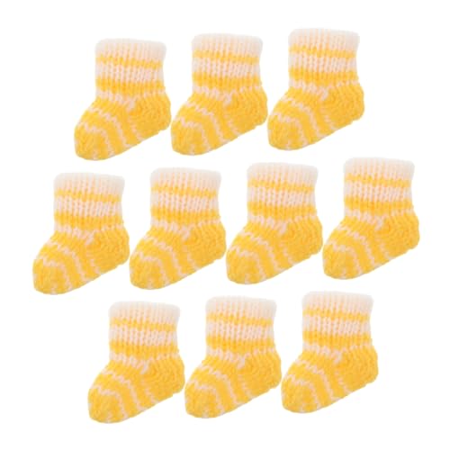 DECHOUS 10Stücke Gestrickte Für Puppen DIY Puppenkleidung Farbenfrohe Accessoires Für Puppenhaus Ergänzung Für Puppenoutfits Für Kreative DECHOUS 10Stücke Gestrickte Für Puppen DIY Puppenkleidung Farbenfrohe Accessoires Für Puppenhaus Ergänzung Für Puppenoutfits Für Kreative von DECHOUS