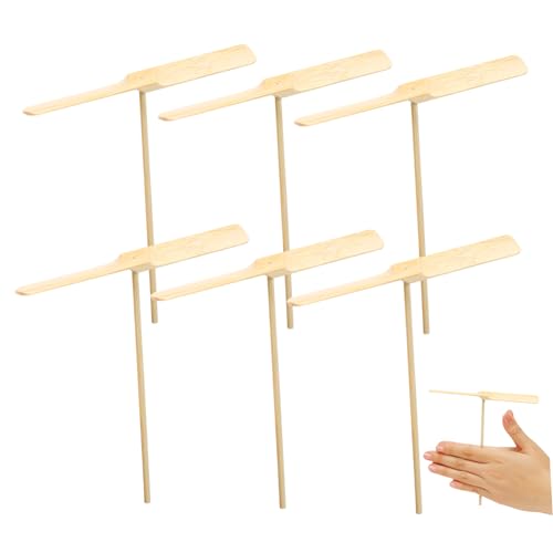 DECHOUS 10Stücke Holzlibelle Handspielzeug Fliegendes Holzspielzeug Für Interaktives Propeller Für Jungen Und Outdoor Für Kreatives DECHOUS 10Stücke Holzlibelle Handspielzeug Fliegendes Holzspielzeug Für Interaktives Propeller Für Jungen Und Outdoor Für Kreatives von DECHOUS
