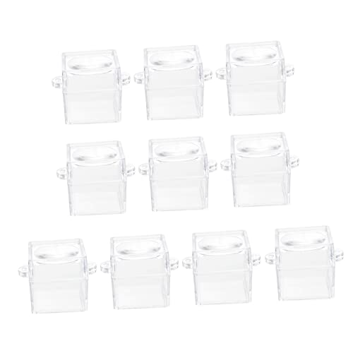 DECHOUS 10Stücke Insektenbeobachtungsboxen Transparente Magnifier Käfige Für Haushaltsinsekten Praktische Und Handliche Viewer Aufbewahrung Für Naturbeobachtung DECHOUS 10Stücke Insektenbeobachtungsboxen Transparente Magnifier Käfige Für Haushaltsinsekten Praktische Und Handliche Viewer Aufbewahrung Für Naturbeobachtung von DECHOUS