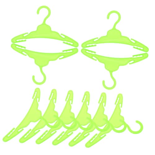 DECHOUS 10Stücke Kleiderbügel Für Puppen Kunststoff Puppenkleiderbügel Zum Organisieren Und Präsentieren Von Puppenbekleidung DECHOUS 10Stücke Kleiderbügel Für Puppen Kunststoff Puppenkleiderbügel Zum Organisieren Und Präsentieren Von Puppenbekleidung von DECHOUS