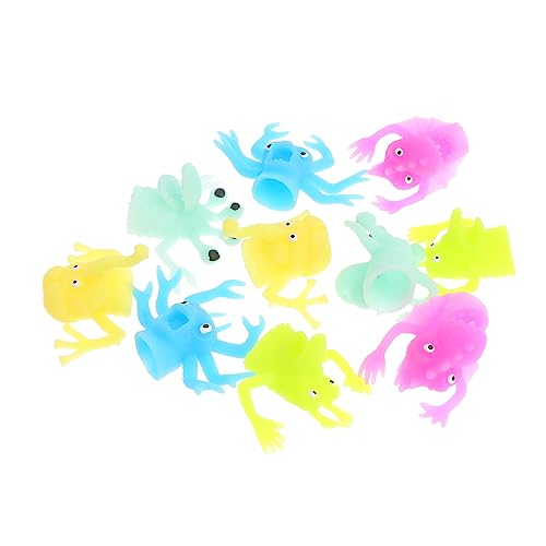 DECHOUS 10Stücke Leuchtende Fingerpuppen Mini Finger Spielzeuge Für Geschichtenerzählen Alien Fingerpuppen Finger Aliens Für Kreative Spielmomente DECHOUS 10Stücke Leuchtende Fingerpuppen Mini Finger Spielzeuge Für Geschichtenerzählen Alien Fingerpuppen Finger Aliens Für Kreative Spielmomente von DECHOUS