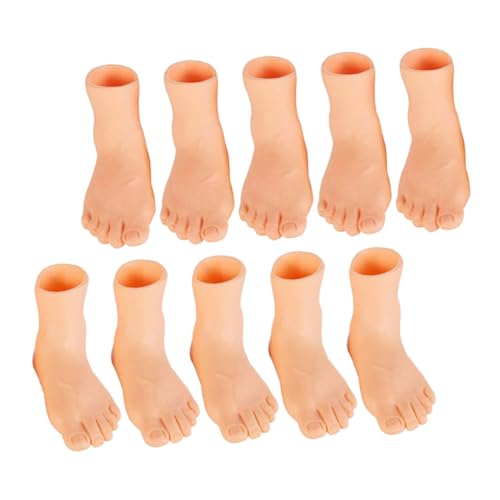 DECHOUS 10Stücke Mini Fingerpuppen Winzige Fingerhände Puppen Für Kreatives Mit Katzen Fingerpuppen Zubehör Für Haustiere Und Rechte Füße DECHOUS 10Stücke Mini Fingerpuppen Winzige Fingerhände Puppen Für Kreatives Mit Katzen Fingerpuppen Zubehör Für Haustiere Und Rechte Füße von DECHOUS