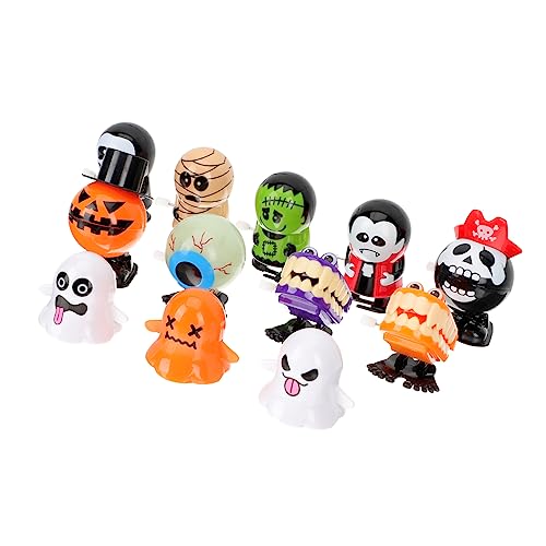 DECHOUS 12 Stück Aufzieh Wicklung Karikatur aufziehspielzeug Halloween Gadget Halloween Costume Halloween Toys Halloween-Laufspielzeug Halloween-Aufziehspielzeug Plastik Colorful DECHOUS 12 Stück Aufzieh Wicklung Karikatur aufziehspielzeug Halloween Gadget Halloween Costume Halloween Toys Halloween-Laufspielzeug Halloween-Aufziehspielzeug Plastik Colorful von DECHOUS