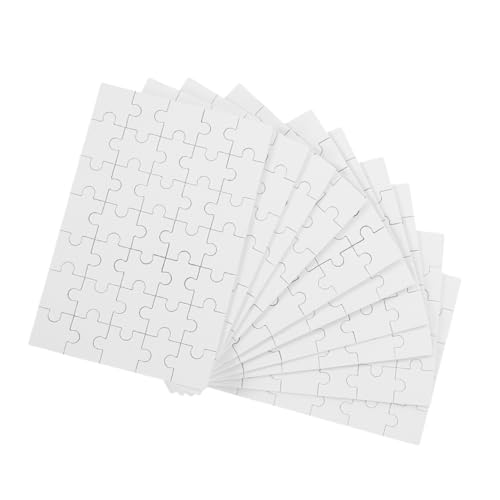 DECHOUS 12 Stück Leere Puzzles leeres Puzzle für DIY-Sublimation Sublimationsrätsel für Sublimationsartikel Sublimations-Puzzle-Handwerk DIY-Versorgung Holz Weiß DECHOUS 12 Stück Leere Puzzles leeres Puzzle für DIY-Sublimation Sublimationsrätsel für Sublimationsartikel Sublimations-Puzzle-Handwerk DIY-Versorgung Holz Weiß von DECHOUS