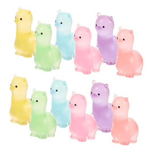 DECHOUS 12 Stück Leuchtende Alpaka -Ornamente Mini Alpakas Dekorativ Figur Miniatur Party Alpaka-minitiere Mini-alpaka Wohnkultur Lamas Gartenverzierung Winzige Puppenhaus-Ornamente Harz DECHOUS 12 Stück Leuchtende Alpaka -Ornamente Mini Alpakas Dekorativ Figur Miniatur Party Alpaka-minitiere Mini-alpaka Wohnkultur Lamas Gartenverzierung Winzige Puppenhaus-Ornamente Harz von DECHOUS