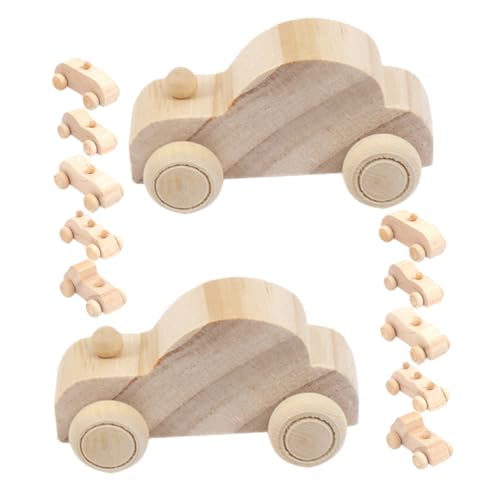 DECHOUS 12 Stück Teiliges Holzauto Bastelset Graffiti Design Unlackierte DIY Spielzeugautos für Leicht Sicher Naturbelassen zum Bemalen und Kreativen Gestalten DECHOUS 12 Stück Teiliges Holzauto Bastelset Graffiti Design Unlackierte DIY Spielzeugautos für Leicht Sicher Naturbelassen zum Bemalen und Kreativen Gestalten von DECHOUS