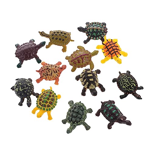 DECHOUS 12 Stück Tiermodell Kinderschildkrötenspielzeug Schildkrötenornament Kognitives Schildkrötenspielzeug Tierschildkrötenmodell Sandschildkrötendekoration Kinderspielzeug DECHOUS 12 Stück Tiermodell Kinderschildkrötenspielzeug Schildkrötenornament Kognitives Schildkrötenspielzeug Tierschildkrötenmodell Sandschildkrötendekoration Kinderspielzeug von DECHOUS