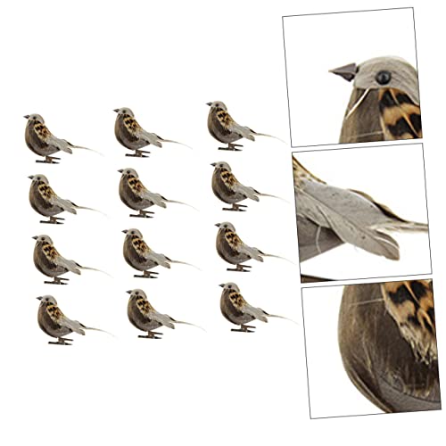DECHOUS 12St Vogel Dekoration gefälschter Vogel Gartenwandkunst im Freien Stofftaubenspielzeug büro Dekoration Animal Figures hochzeitsdeko gartenbegrünung Dekoration Vögel verzieren Weiß DECHOUS 12St Vogel Dekoration gefälschter Vogel Gartenwandkunst im Freien Stofftaubenspielzeug büro Dekoration Animal Figures hochzeitsdeko gartenbegrünung Dekoration Vögel verzieren Weiß von DECHOUS