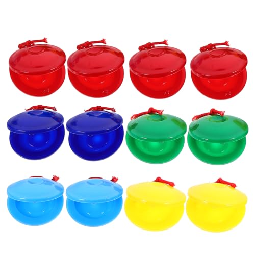 DECHOUS 12Stücke Teiliges Castanet aus Pädagogisches Musikspielzeug für Rhythmus und Instrument für Jungen und Ab Jahr DECHOUS 12Stücke Teiliges Castanet aus Pädagogisches Musikspielzeug für Rhythmus und Instrument für Jungen und Ab Jahr von DECHOUS