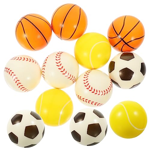 DECHOUS 12Stücke Teiliges Sportbälle Aus PU Für Stressabbau Weiche Und Leichte Basketball Und Fußballbälle Für Geburtstagsfeiern Und Freizeitaktivitäten DECHOUS 12Stücke Teiliges Sportbälle Aus PU Für Stressabbau Weiche Und Leichte Basketball Und Fußballbälle Für Geburtstagsfeiern Und Freizeitaktivitäten von DECHOUS