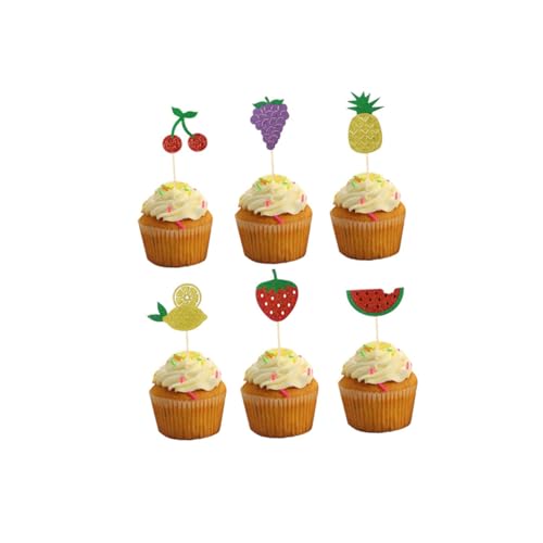 DECHOUS 12st Obstkuchendekorationen Geburtstagskuchen Essbar Obstkuchen-picks Hawaii-kuchen-picks Hawaii-cupcake-picks Kuchen Picks DECHOUS 12st Obstkuchendekorationen Geburtstagskuchen Essbar Obstkuchen-picks Hawaii-kuchen-picks Hawaii-cupcake-picks Kuchen Picks von DECHOUS