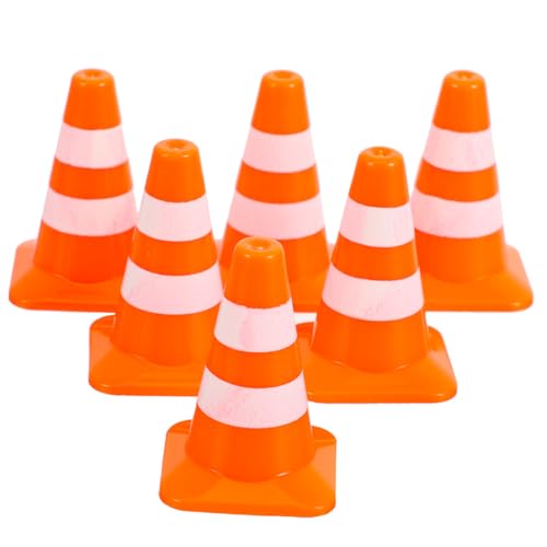 DECHOUS 14 Stück Verkehrszeichen- Straße Straßenschild Warnung Mini-straßenkegel Mini- Straßenschild-Figur Winzig Kleinkinder Miniatur Orange Abs DECHOUS 14 Stück Verkehrszeichen- Straße Straßenschild Warnung Mini-straßenkegel Mini- Straßenschild-Figur Winzig Kleinkinder Miniatur Orange Abs von DECHOUS