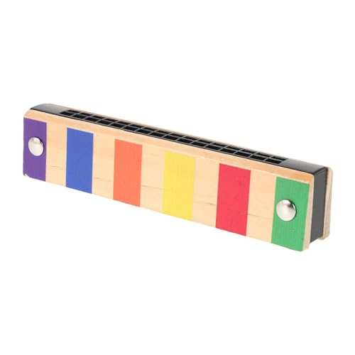 DECHOUS 16 Holzmundharmonikas Musikinstrument Mundharmonika Partygeschenk Mundharmonika Für Mundharmonika Für Anfänger Mundharmonika Partygeschenke Mini Mundharmonika Aus von DECHOUS
