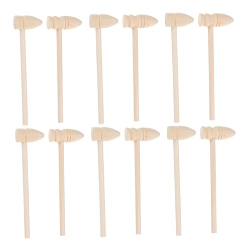 DECHOUS 16 Stück Teiliges Mini Holzspielzeug Holzhammer Paukklöppel Multifunktional für Hand Auge Koordination und Kreativitätsförderung Ab Jahren DECHOUS 16 Stück Teiliges Mini Holzspielzeug Holzhammer Paukklöppel Multifunktional für Hand Auge Koordination und Kreativitätsförderung Ab Jahren von DECHOUS