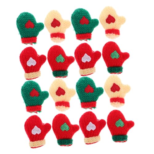 DECHOUS 16 Stück Weihnachtsstrickhandschuhe Aus Wolle Party Winzig Handschuh Zum Basteln Mini Zu Weihnachten Weiße Handschuhe Stoff Weihnachtshandschuhe Machen Arm Mit Finger Plüsch DECHOUS 16 Stück Weihnachtsstrickhandschuhe Aus Wolle Party Winzig Handschuh Zum Basteln Mini Zu Weihnachten Weiße Handschuhe Stoff Weihnachtshandschuhe Machen Arm Mit Finger Plüsch von DECHOUS