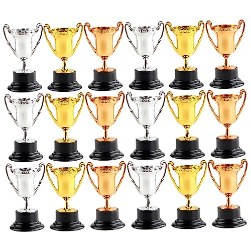 DECHOUS 18 Stück Mini- -fußballtrophäen Siegertrophäen Spielzeug Für Jungen Und Mädchen Spiele Sportwettbewerbe Partygeschenke DECHOUS 18 Stück Mini- -fußballtrophäen Siegertrophäen Spielzeug Für Jungen Und Mädchen Spiele Sportwettbewerbe Partygeschenke von DECHOUS
