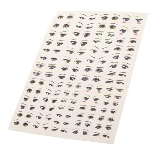 DECHOUS 1Blatt Cartoon Augen Aufkleber Selbstklebende Augapfelaufkleber Für DIY Bastelarbeiten Kreative Animation Augen Abziehbilder Ergänzung Für Puppen Und Kunstprojekte DECHOUS 1Blatt Cartoon Augen Aufkleber Selbstklebende Augapfelaufkleber Für DIY Bastelarbeiten Kreative Animation Augen Abziehbilder Ergänzung Für Puppen Und Kunstprojekte von DECHOUS