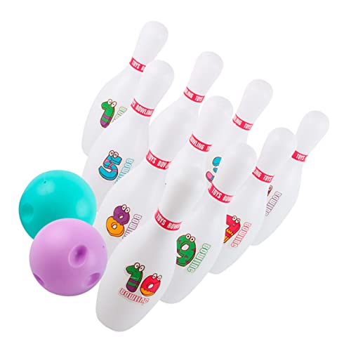 DECHOUS 1Satz Cartoon Bowling Für Indoor Outdoor Bowling Lustiges Bowling Für Ganze Familie Kindergeburtstage Und Spielabende DECHOUS 1Satz Cartoon Bowling Für Indoor Outdoor Bowling Lustiges Bowling Für Ganze Familie Kindergeburtstage Und Spielabende von DECHOUS