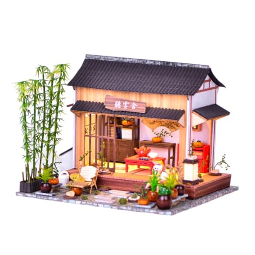 DECHOUS Neue Heimdekoration – Modellhausbausatz Im Chinesischen Stil Mini-hausspielzeug von DECHOUS