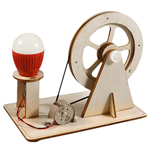 DECHOUS 1Satz Handkurbelgenerator DIY Bastelset Für Wissenschaftliche Experimente Kreatives Technikverständnis Und Handwerklichen Fähigkeiten Farbige Zubehörteile von DECHOUS