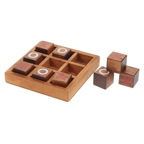 DECHOUS 1Satz Holz Toe Kreatives Brettspiel Für Familien Interaktive Unterhaltung Für Hochwertigem Holz Perfektes Für Eltern Junge Mädchen Aktivitäten DECHOUS 1Satz Holz Toe Kreatives Brettspiel Für Familien Interaktive Unterhaltung Für Hochwertigem Holz Perfektes Für Eltern Junge Mädchen Aktivitäten von DECHOUS
