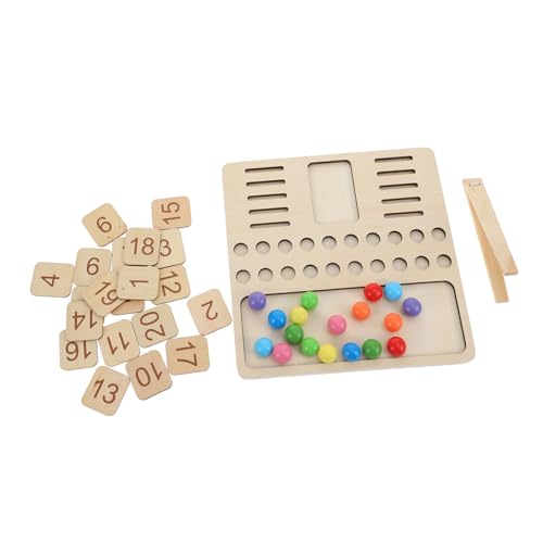 DECHOUS 1Satz Holzspielzeug Lernspielzeug Mit Holz Zahlkarten Und Geometrischen Formen Pädagogisches Mathe Training Für Formenkenntnis DECHOUS 1Satz Holzspielzeug Lernspielzeug Mit Holz Zahlkarten Und Geometrischen Formen Pädagogisches Mathe Training Für Formenkenntnis von DECHOUS