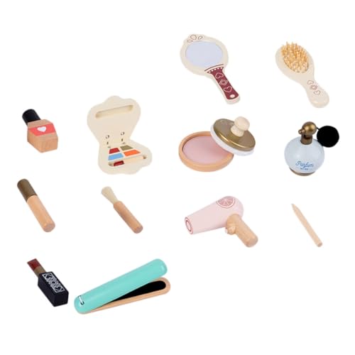 DECHOUS 1Satz Makeup Toy High Simulation Princess Play Makeup Kit for Safe Washable Beauty Role Play Toy Present for Ages von DECHOUS