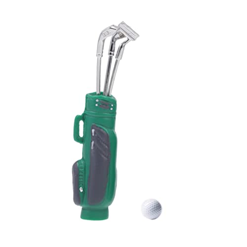 DECHOUS 1Satz Mini Hausdekor Mit Golfclubs Und Ball Für Kreative Raumgestaltung Und Freizeitaktivitäten von DECHOUS