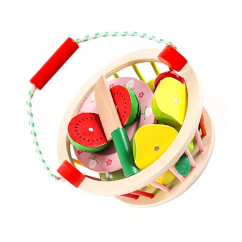 DECHOUS 1Satz Pädagogisches Schneidspielzeug für Teiliges Obstspielzeug mit Realistischen Schnitteffekten für Kreative Rollenspiele und Lernspiele für Kleinkinder DECHOUS 1Satz Pädagogisches Schneidspielzeug für Teiliges Obstspielzeug mit Realistischen Schnitteffekten für Kreative Rollenspiele und Lernspiele für Kleinkinder von DECHOUS