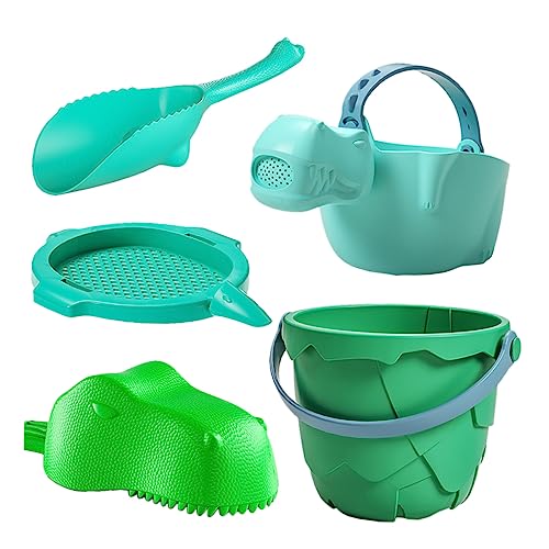 DECHOUS 5pc Set Baby Strand Spielzeug Dinosaurier Thema Sand Spielzeug Set Eimer Für Kinder von DECHOUS