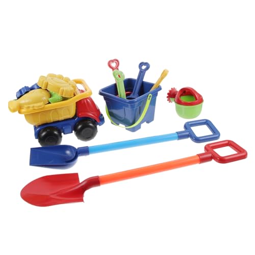 DECHOUS 1Satz Teiliges Strandspielzeugset Für Lustiges Sandspielzeug Mit Schaufeln Eimer Und Fahrzeug Für Drinnen Und Draußen Buntes Sandspielzeug Für Strand Und Sandkasten DECHOUS 1Satz Teiliges Strandspielzeugset Für Lustiges Sandspielzeug Mit Schaufeln Eimer Und Fahrzeug Für Drinnen Und Draußen Buntes Sandspielzeug Für Strand Und Sandkasten von DECHOUS