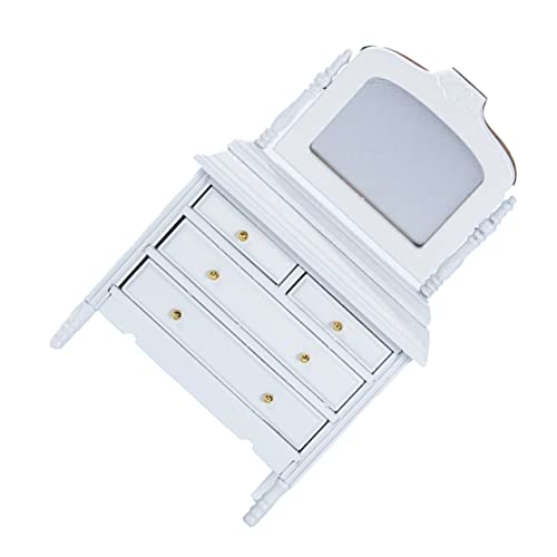 DECHOUS 1Stück Dressingschränke Dekoration Weißes Ankleiderkabinett Modell Für Mini Hausmöbel Perfektes Zubehör Für Puppenhaus Und Fotografie Szenen DECHOUS 1Stück Dressingschränke Dekoration Weißes Ankleiderkabinett Modell Für Mini Hausmöbel Perfektes Zubehör Für Puppenhaus Und Fotografie Szenen von DECHOUS