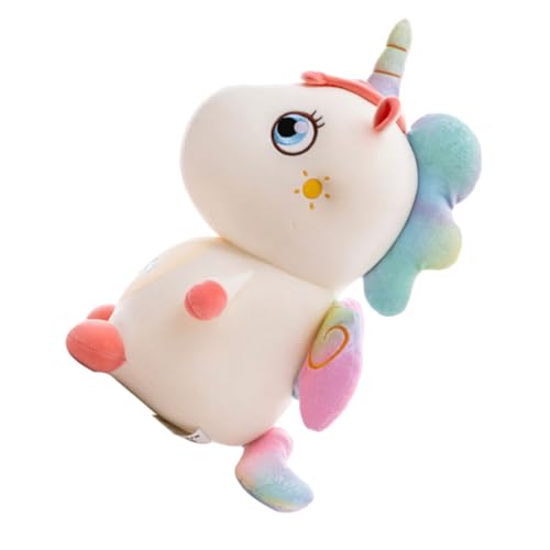 DECHOUS 1Stück Exquisites Einhorn Plüschtier Weiche Gefüllte Niedliches Einhorn Für Dekoratives Kuscheltier Für Zuhause Geschenkidee von DECHOUS