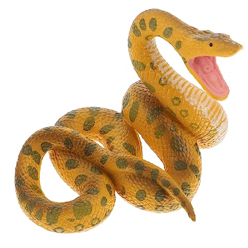 DECHOUS 1Stück Gefälschte Schlange Hochrealistisches Reptil Modell Für Pranks Deko Und Halloween Als Prop Für Scherzartikel von DECHOUS